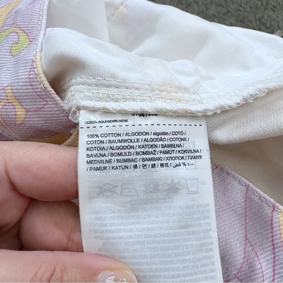 MNG Mango Printed Wideleg Jeans - Picture 9 of 12